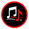 Mp3 music player. Play music on mp3 audio player. icon