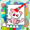 Paint and coloring icon