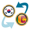 S Korea Won x Sri Lanka Rupee icon