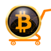 Bitcoin shop icon