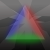 RGB triangle jump endless runner super game icon