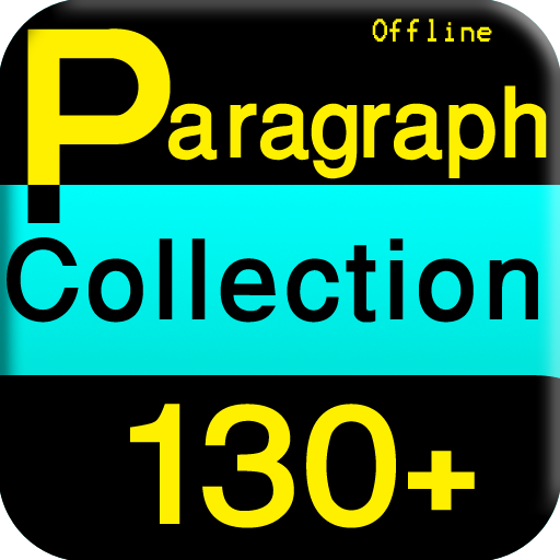 Paragraph collection app for class nine to twelve icon