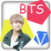 V BTS Wallpaper HD live icon