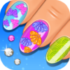 Kids nail salon icon