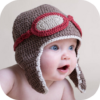 baby hat crochet icon