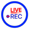 Live recorder – live video screen record icon