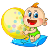 Balloons for kids icon