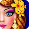 Flower Doll Fashion Show Salon Dress Up Game icon