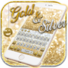 Gold and Silver Glitter Keypad icon