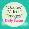 Quotes videos Images Daily Status icon