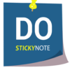 Stickynote Development Officer (DO) App icon