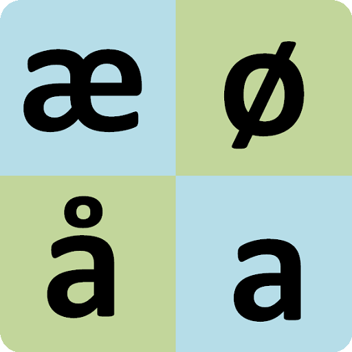 Norwegian alphabet for old peo icon