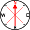 Simple Compass icon