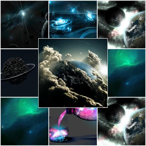 Space art wallpapers icon