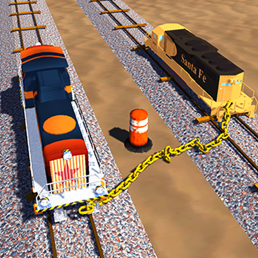 Chained Trains Impossible Tracks 3D icon