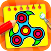 Fidget Spinner Coloring Book icon