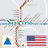 ATLANTA RAIL STREETCAR BUS MAP icon