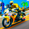 Highway Moto Bike Riding Bike Racing Fever icon