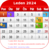 Czech Calendar 2024 icon