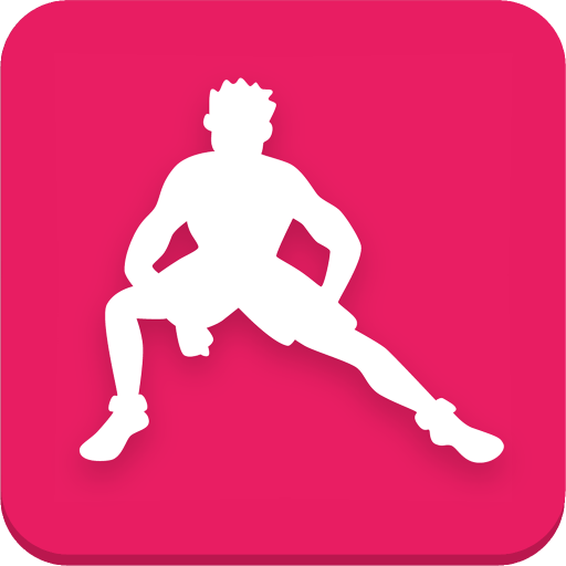 Stretching training icon