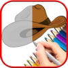 Cowboy Coloring Book icon