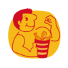 頂呱呱TKK fried chicken icon