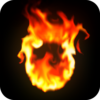 Magic Flames Free fire live wallpaper simulation icon