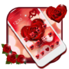 Wine Red Rose Theme icon