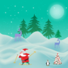 Christmas Santa Ride icon