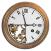 Hourly chime clock + wallpaper icon