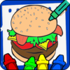 Fast Food Coloring Book icon