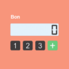 Cashier BON receipt icon