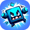 cube jumping game icon