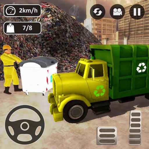 Garbage Trash Truck Driving 20 icon