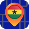 🔎Maps of Ghana: Offline Maps Without Internet icon