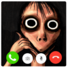 Creepy momo fake video call icon