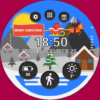 Christmas watch face icon