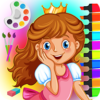 Princess Coloring Book icon