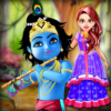 Baby Gopi Fashion Doll Krishna Dressup Salon icon