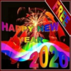 Happy New Year 2020 icon