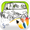 Cars Coloring Book icon