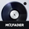 Mixfader dj – digital vinyl icon