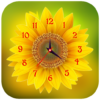 Sunflower Clock Live Wallpaper icon