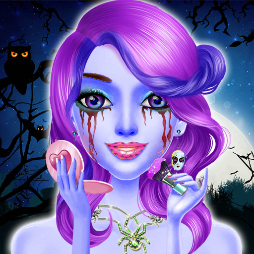 Halloween Makeup DressUp salon icon