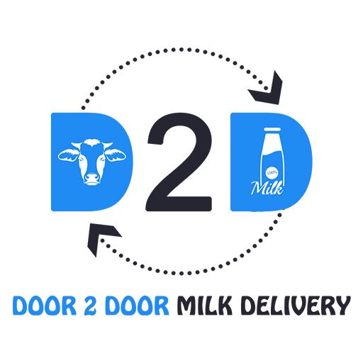 D2D Milk Door to Door milk delivery app icon