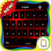 Neon Red keyboard theme icon