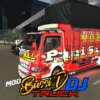 Mod bussid truk canter dj mino icon