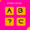 Word games word cross blocks icon