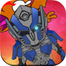 Transformers Hero Hitting The Monster Dash Fighting & Battle Autobots Game icon