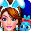 Easter Doll Fashion Salon Makeup Dress up Game icon